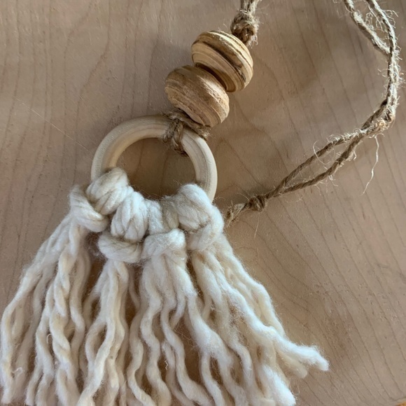Macrame Tassel Charm - Picture 3 of 8